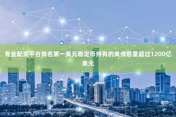 专业配资平台排名第一美元稳定币持有的美债总量超过1200亿美元