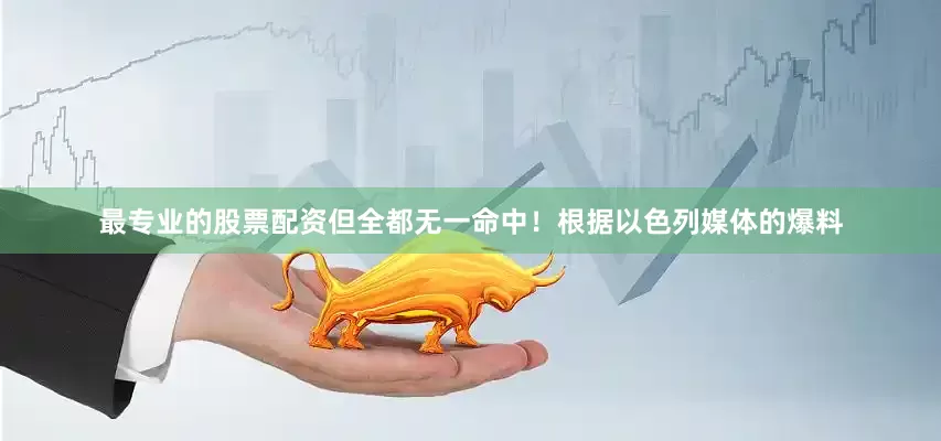 最专业的股票配资但全都无一命中！根据以色列媒体的爆料